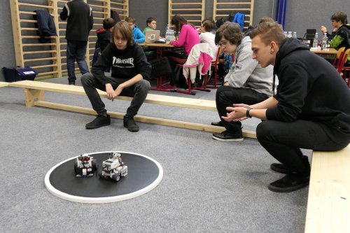 Vítězství na soutěži Robotix 2018 3  