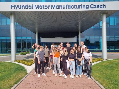 Exkurze Hyundai a Radegast