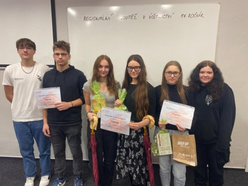 Regionální soutěž v účetnictví 4  
