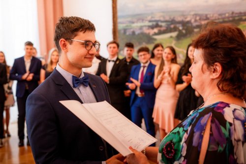 Předávání maturitních vysvědčení 8  