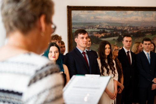 Předávání maturitních vysvědčení 5  