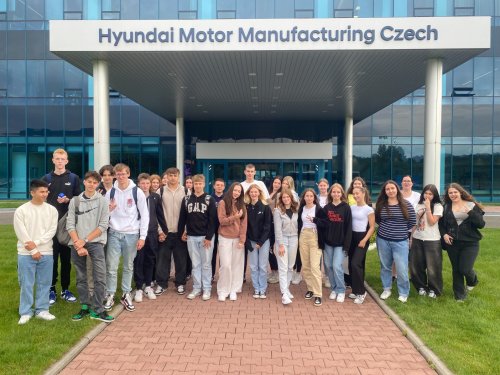 Exkurze v Nošovicích - Hyundai a Radegast