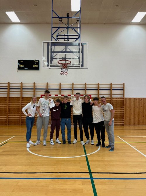Okresní kolo v basketbale - hoši