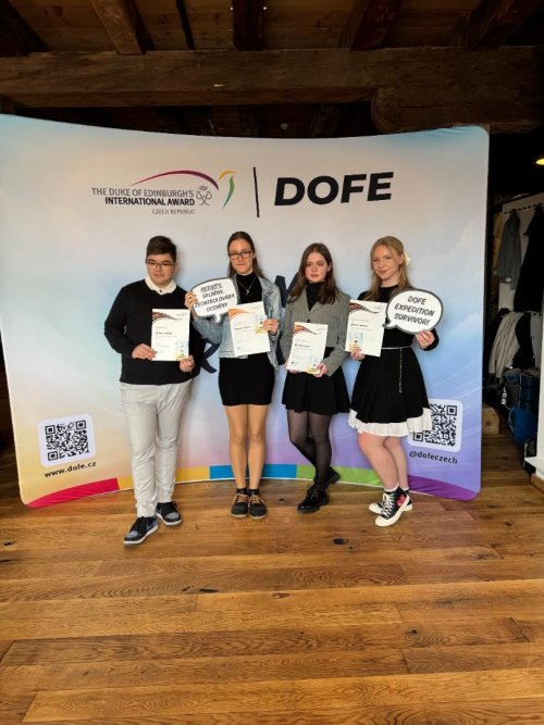 Slavnostní ceremonie DofE 5  