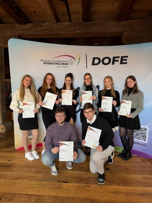 Slavnostní ceremonie DofE 4  